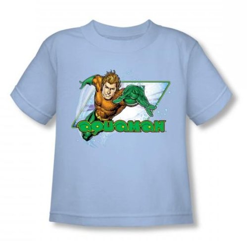  Aquaman - Aquaman Toddler T-Shirt In Light Blue