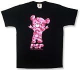 ＰＳＰ武藤ベアー半袖Ｔシャツ第５弾　迷彩ピンク/黒　XLサイズ PSP