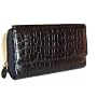 Mundi Big Fat Flap Wallet Croco Embossed in Choice of Colors