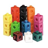 Learning Resources Snap Cubes, 500/Set