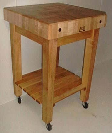 John Boos Gourmet Block Cart GB On Sale