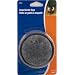 Waxman 4291295N Carpet Based Round Caster Cup, Gray, 2-1/2-Inch
