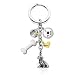 Dalmatian - I Love My Dog Keychain