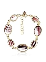 Silver Luxe Pulsera Carré, Amethyst