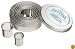 Ateco 5357 11 Piece Plain Round Cutter Set
