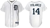 Polanco #14 Detroit Tigers Majestic Replica Home Jersey - Large