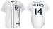 Polanco #14 Detroit Tigers Majestic Replica Home Jersey - Large