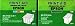 set of two compatible inkjet cartridges t019 black and t020 colour for use in epson stylus color 880/880i..