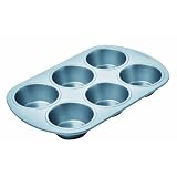 Chicago Metallic Betterbake Non-Stick 6-Cup Regular Muffin Pan
