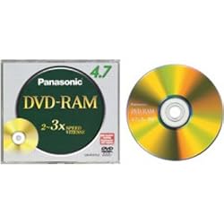 Panasonic LM HC47LU - DVD-RAM x 1 - 4.7 GB - storage media ( LM-HC47LU )