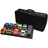 Gator GPB-BAK-1 Large Aluminum Pedal Board with Carry Bag, Black