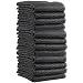Moving Blanket (12-Pack) 72" X 80" Econo Deluxe (65 Lbs/Dozen, Black/Gray)