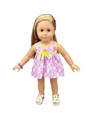 Toy: Glitterstar Handmade Doll Clothes Small Flower Doll Clothes&colthing&dress for 18"American Girl dolls - Simplelife