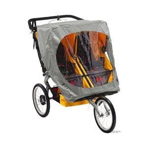 Bob Weather Shield for Duallie Sport Utility Stroller/Ironman Models, Gray