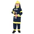Fireman Boy Top, Trousers and Hat (Small)