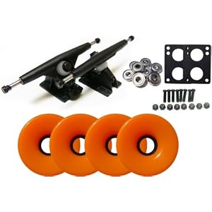 Black Longboard Complete Randal Trucks