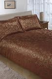 Hampton Terracotta King Size Luxury Duvet Cover Set
