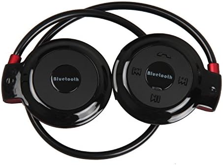 Nasis Bluetooth Stereo Headset Neck Headphones 4.0 with Built-In Microphone AH6006 (black)