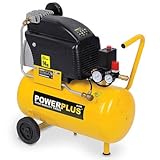 Druckluft Kompressor 1.500 Watt, 2 PS, 8 bar, 24 Liter Tank - Art. POWX1735 Druckluft Kompressor 1.500 Watt, 2 PS, 8 bar, 24 Liter Tank - Art. POWX1735