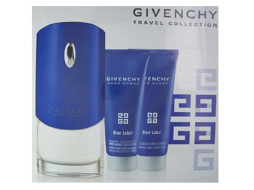Givenchy Pour Homme Blue Label Set 100ml EdT Spray, 75ml Shower Gel, 75ml After Shave Balm Preisvergleich