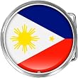 Philippines Flag Belt Buckle