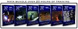 Maya Training DVD bundle with hours of Maya tutorials. Beginner to Advanced Lessons from Autodesk certified instructors.