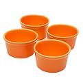 sengWare Set of Four 6-oz. Ramekins- Tangerina