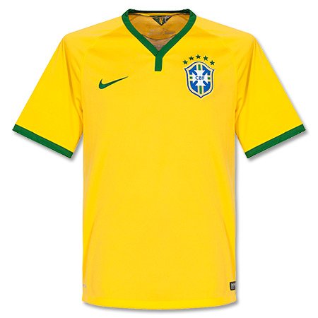 2013/2014 Brazil Home Jersey