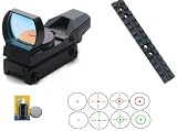UAG Mossberg 500-590-835 Tactical Package: Includes New Generation CQB 4 Reticle Dual Red / Green Open Reflex Sight with Weaver-Picatinny Rail Mount, UAG Weaver-Picatinny Aluminum Rail Base Mount, Lithium Battery and a Lens Cleaning Kit