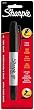 Super Sharpie Twin Tip Black Permanent Marker Pen (1-Card)
