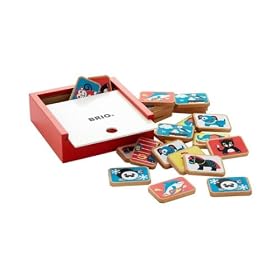Brio Games Pick-a-pair wooden memory game by Brio