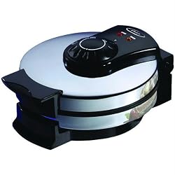 Oster 3883 Oster Belgian Wafflemaker Chrome with Black Handles