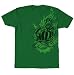 Mountain Dew - MD Scribble Adult T-shirt in Kelley Green