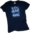 "Bound To Have A Good Time!" -- Elvira - Mistress Of The Dark Crop Sleeve Fitted Juniors T-Shirt