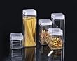 Acrylic 48 Ounce Square Canister