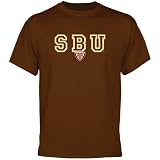 NCAA St. Bonaventure Bonnies Wordmark Logo T-Shirt - Brown
