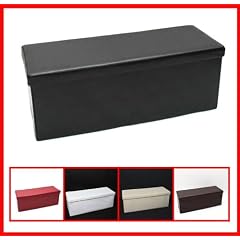 Sitzhocker, Sitzbank mit Stauraum 110x43x40 cm