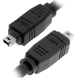 4 Pin to 4 Pin Firewire Male to Male IEEE 1394 Cable - 6 Feet