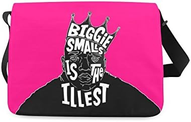 Seallm Unisex Biggie Smalls Is The Illest Bad Boy Messenger Bags Shoulder Bags