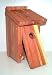 Hickory Switch - Cedar Front Closure Bird House