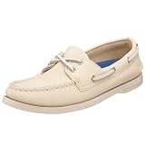Sperry Top-Sider Women's A/O 2-Eye Boat Shoe,Ice,10 S US