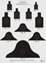 50-pack 25-meter M16A1 Targets