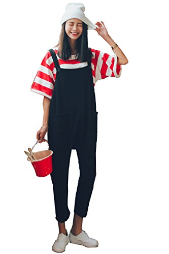 【PALERO・パレロ】 レディース オールインワン サロペット オーバーオール 選べる2色