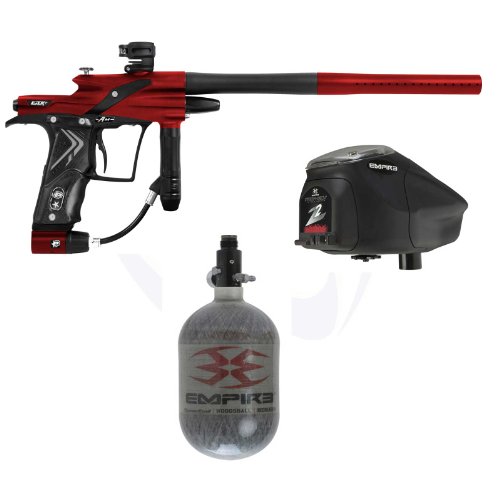 Planet Eclipse ETEK 4 AM Paintball Gun Red Empire Prophecy Z2 68ci Pack