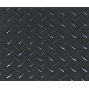 G-Floor Garage Shop Floor Coverings - 9ft. x 20ft., Diamond Design, Midnight Black, Model#... by Better Life Technology