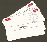 Barron's First Year Law School Flash Cards: 350 Cards with Questions & Answers
