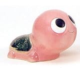 ★ギフト包装承ります★ 亀丸　ピンク　5号　【信楽焼 置物】