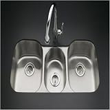 Undertone 7.5 Triple Basin Undermount Kitchen Sink