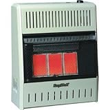 Kozy World KWN191 18,000-BTU Vent-Free Natural-Gas Infrared Wall Heater