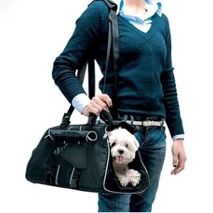 Jet Set Black Label pet travel carrier. Carseat,backpack & airline approved. Small 17